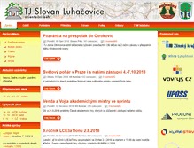 Tablet Screenshot of ob-luhacovice.cz